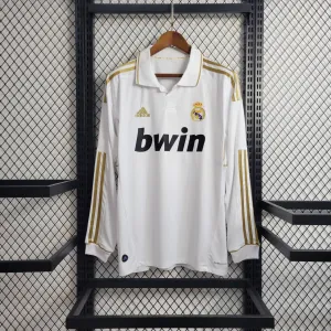 2011 2012 Real Madrid Home Long Sleeve Shirt