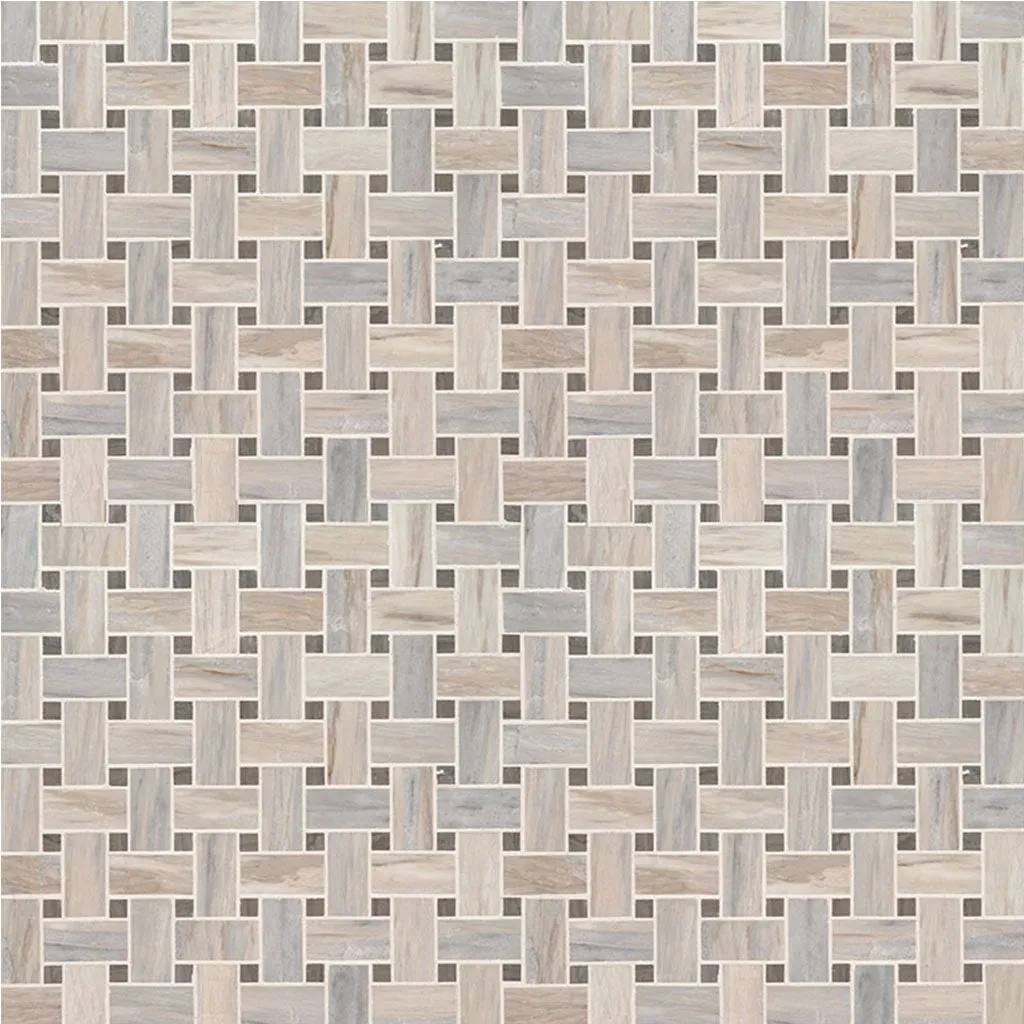 Angora Basketweave - Stone Tile