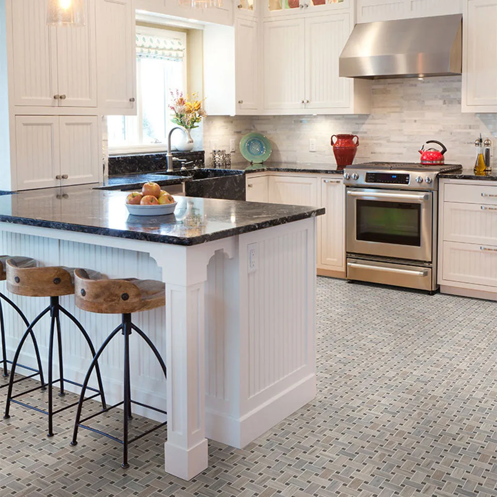 Angora Basketweave - Stone Tile
