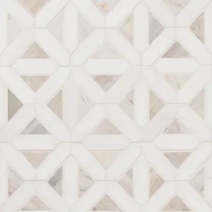 Angora Geometric - Stone Tile