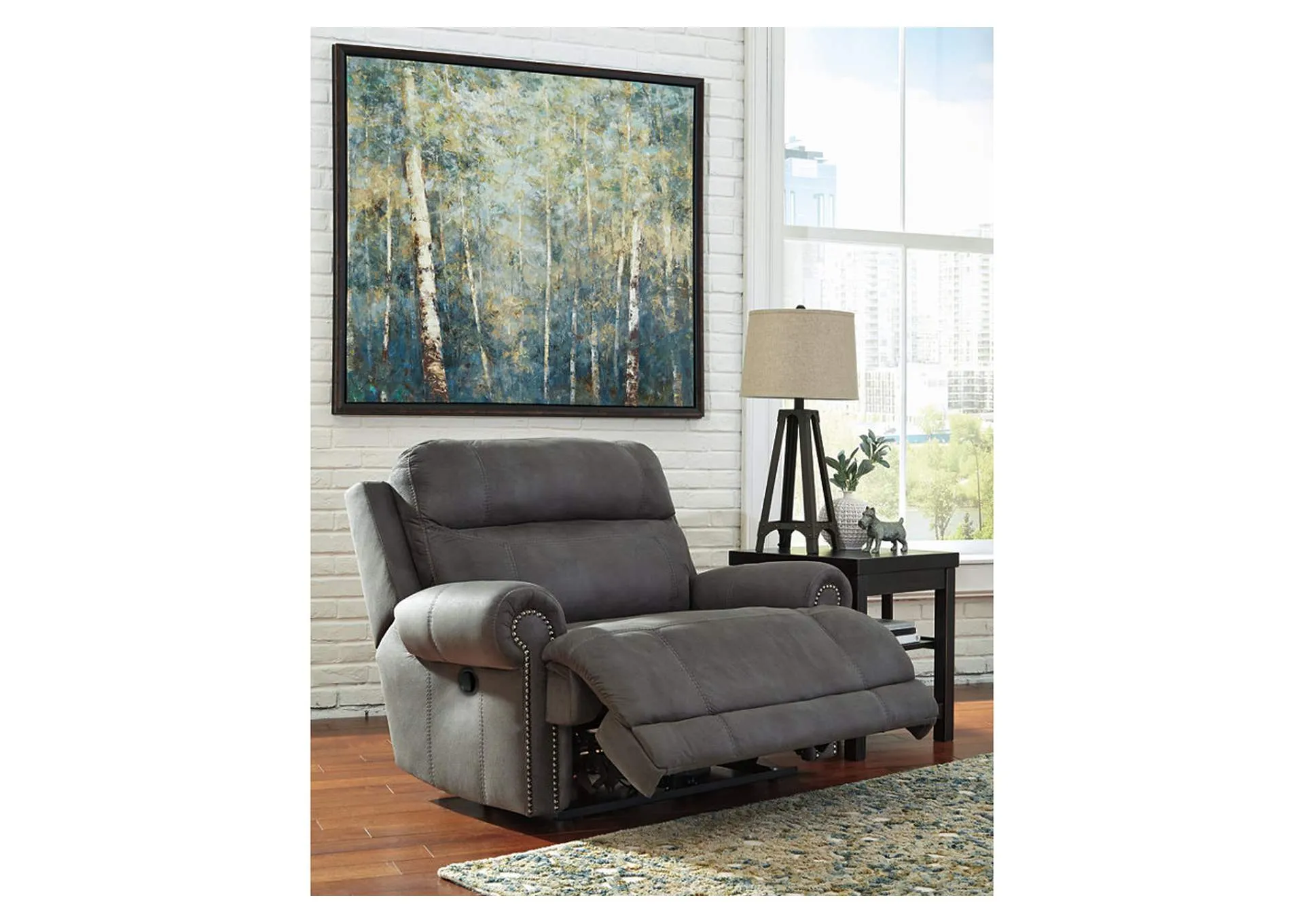 Austere Oversized Recliner