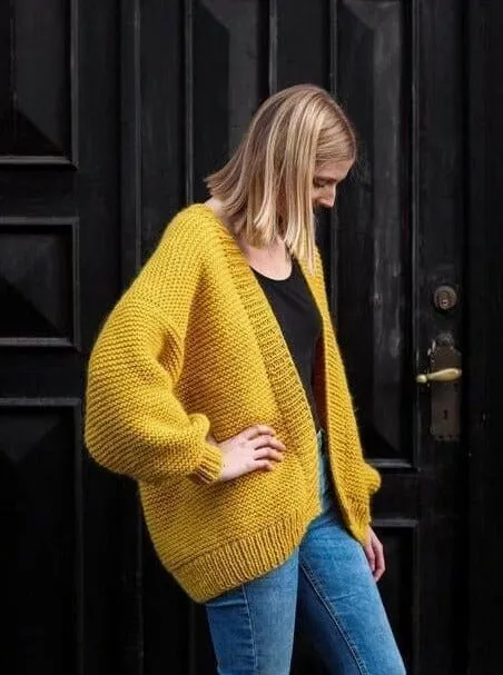 Balloon Jacket by Petiteknit, No 1 knitting kit