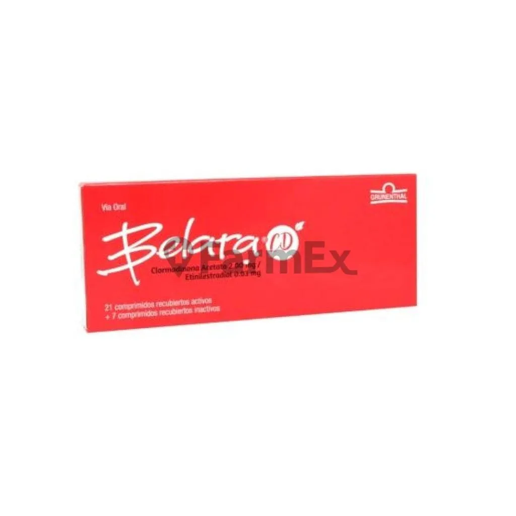 Belara CD x 28 comprimidos susc-1 de 2 meses