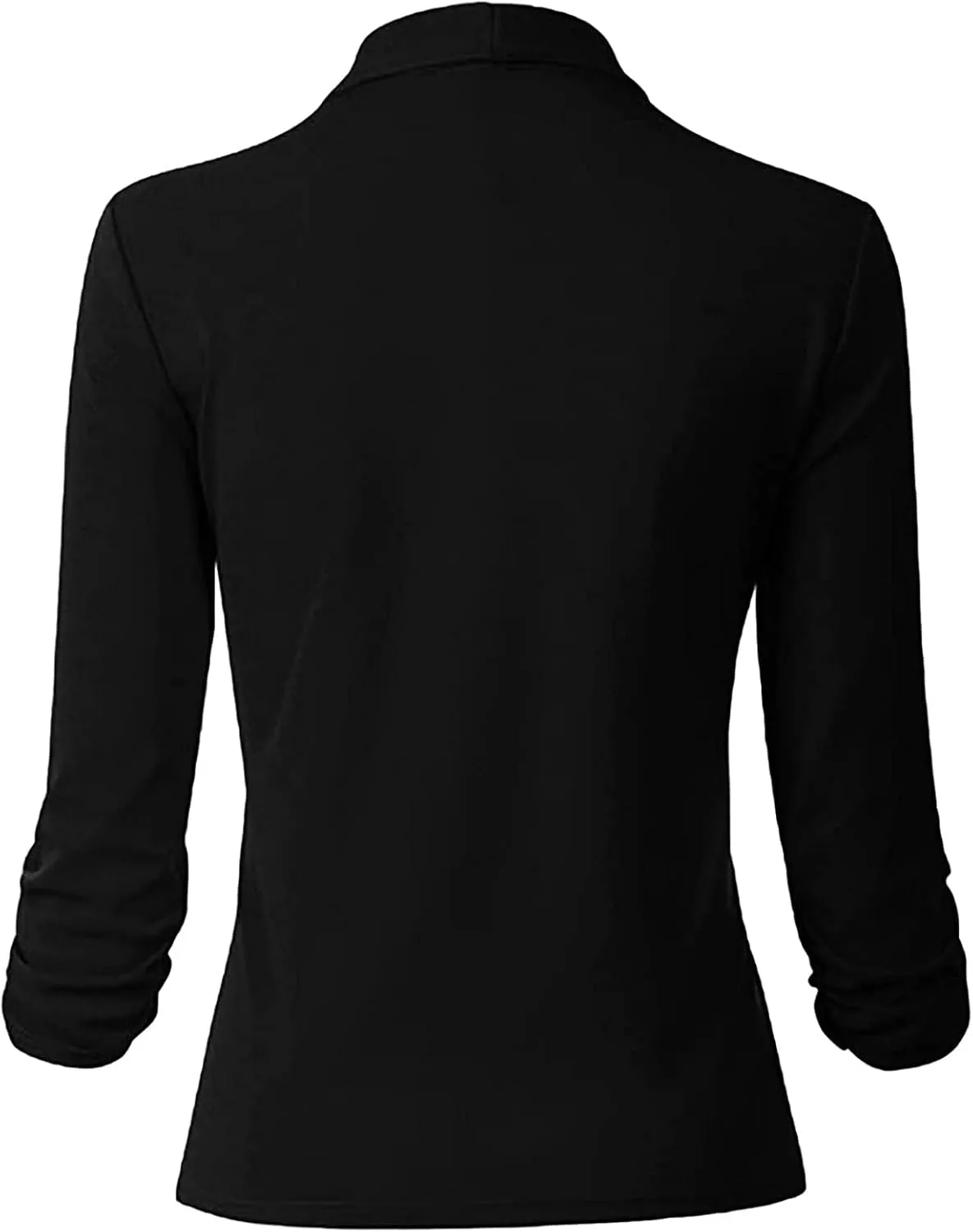Blazers for Women Suit Jackets 3/4 Sleeve Jacket Formal Solid Coat Women's 2024 Fall Business Blazers Business