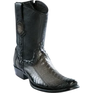 Botas de Avestruz Pata Corta Horma Dubai WW-279B0538