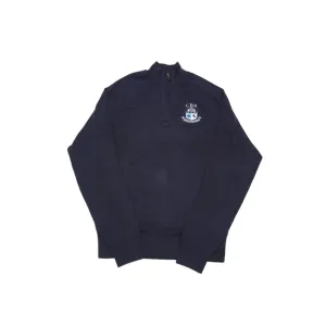 Brooks Brothers Navy 1/4 Zip sweater (can be worn during school day)