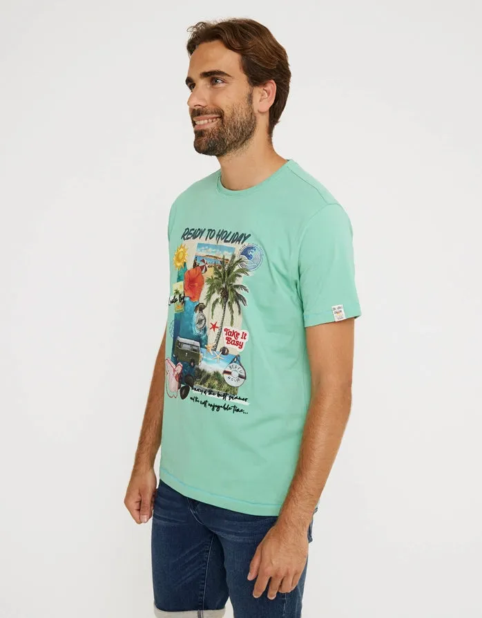 Camiseta Manga Corta - Colage