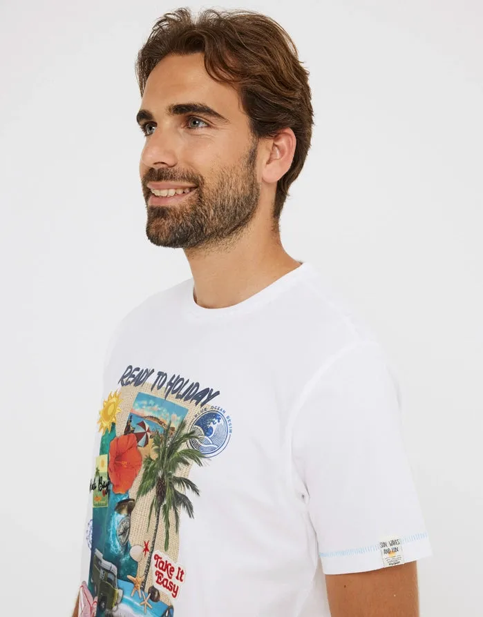 Camiseta Manga Corta - Colage