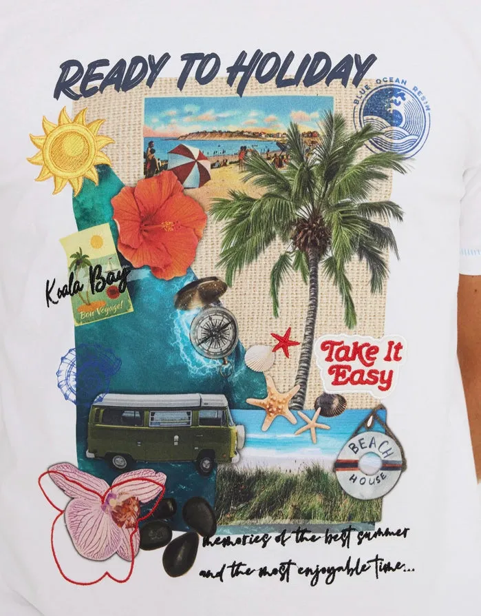 Camiseta Manga Corta - Colage
