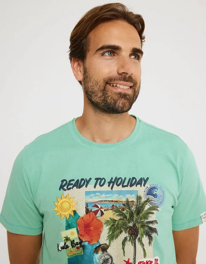 Camiseta Manga Corta - Colage
