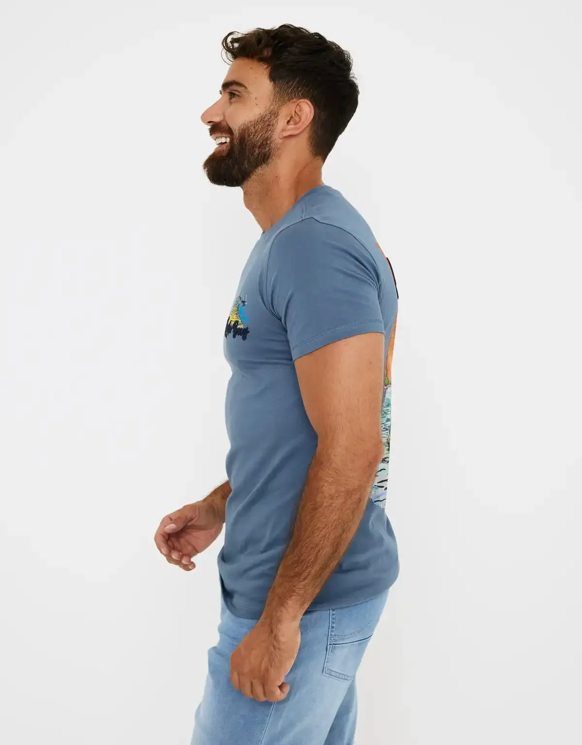 Camiseta Manga Corta Estampado - Apsley