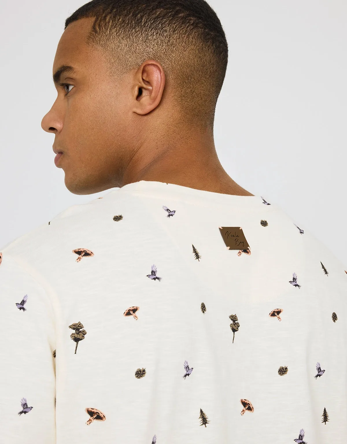 Camiseta Manga Corta Estampado - Birdmush