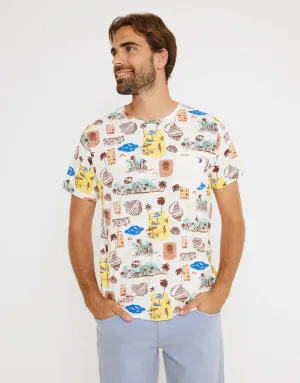 Camiseta Manga Corta Multicolor - Naif