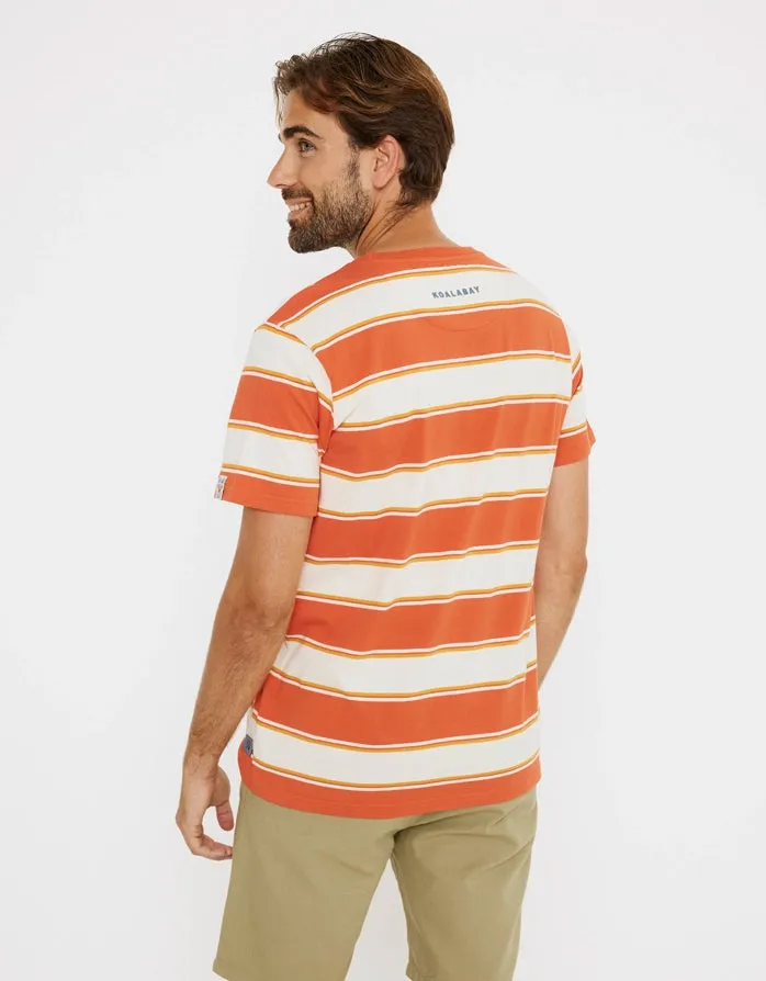 Camiseta Manga Corta Naranja - Kenneth