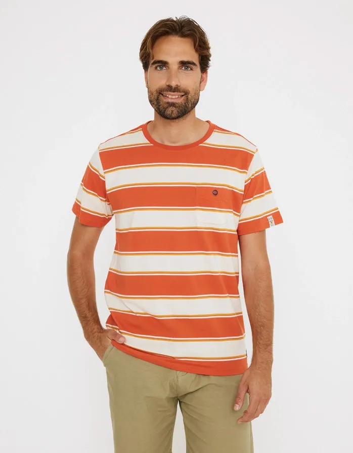 Camiseta Manga Corta Naranja - Kenneth
