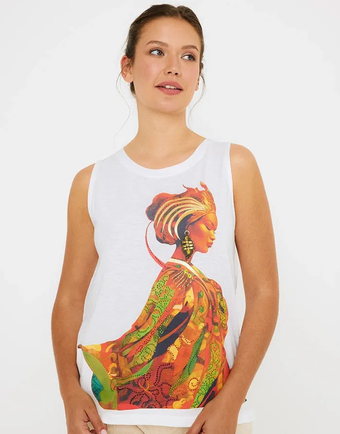 Camiseta Tirantes Blanco - Johari