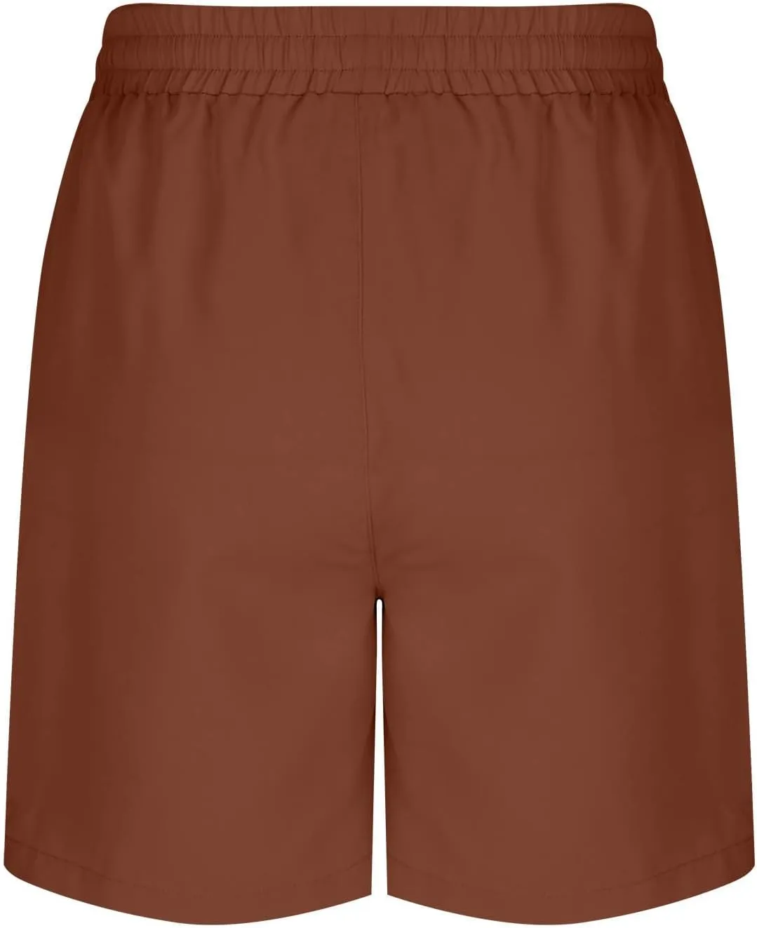 Casual Shorts for Women Elastic Waist Wide Leg Shorts Summer Tailored Pants Dressy Outfits with Pockets