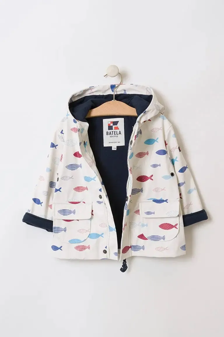 Chubasquero marinero impermeable de Batela bebé - C3119