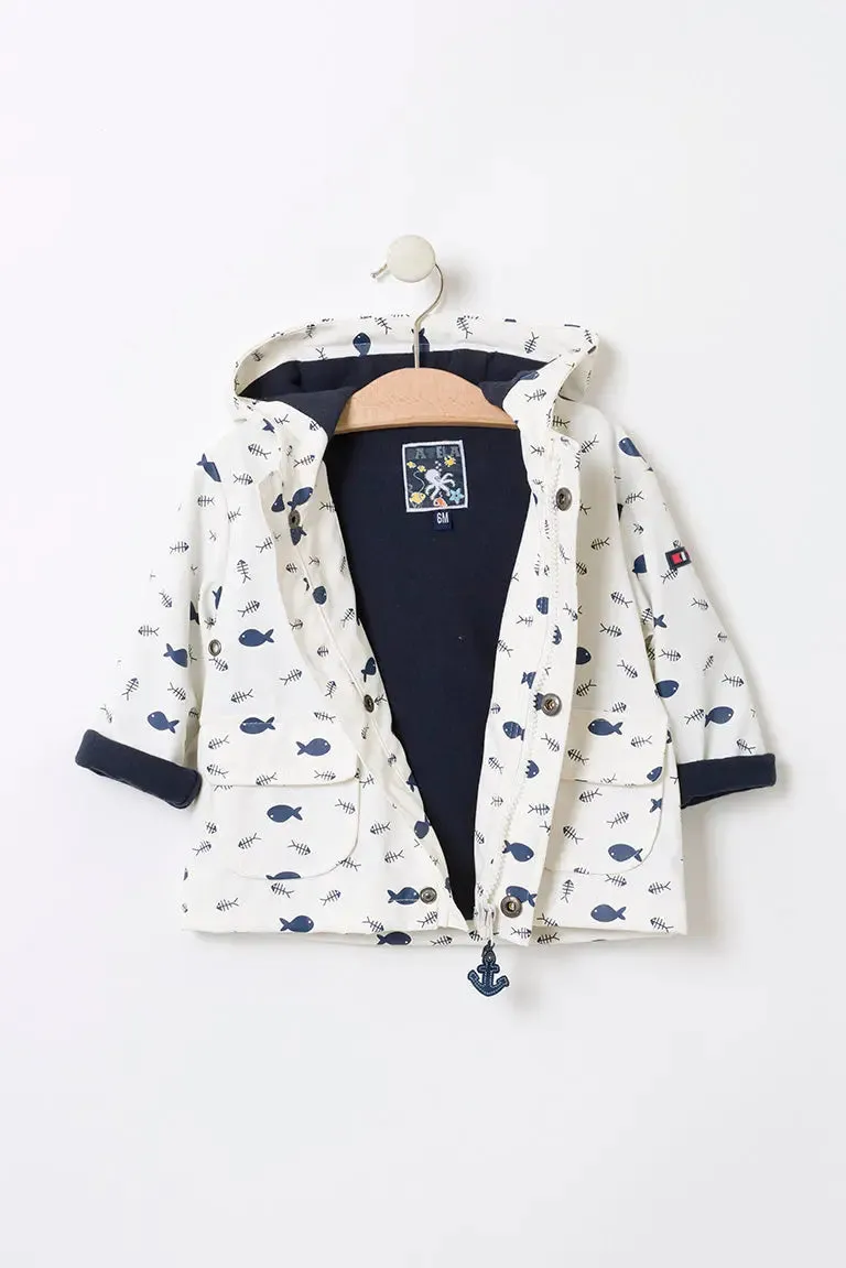 Chubasquero marinero impermeable de Batela bebé - C3119
