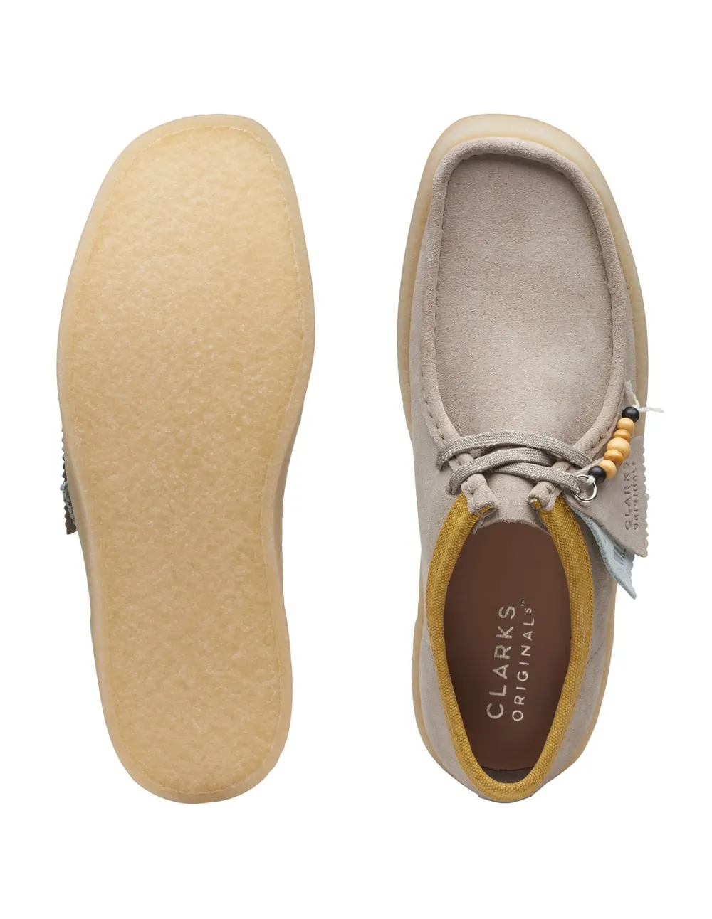 Clarks Wallabee Cup Grises Hombre