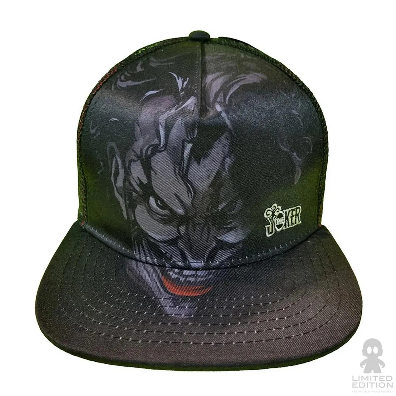 Concept One Gorra Negra Ajustable The Joker Dc Comics