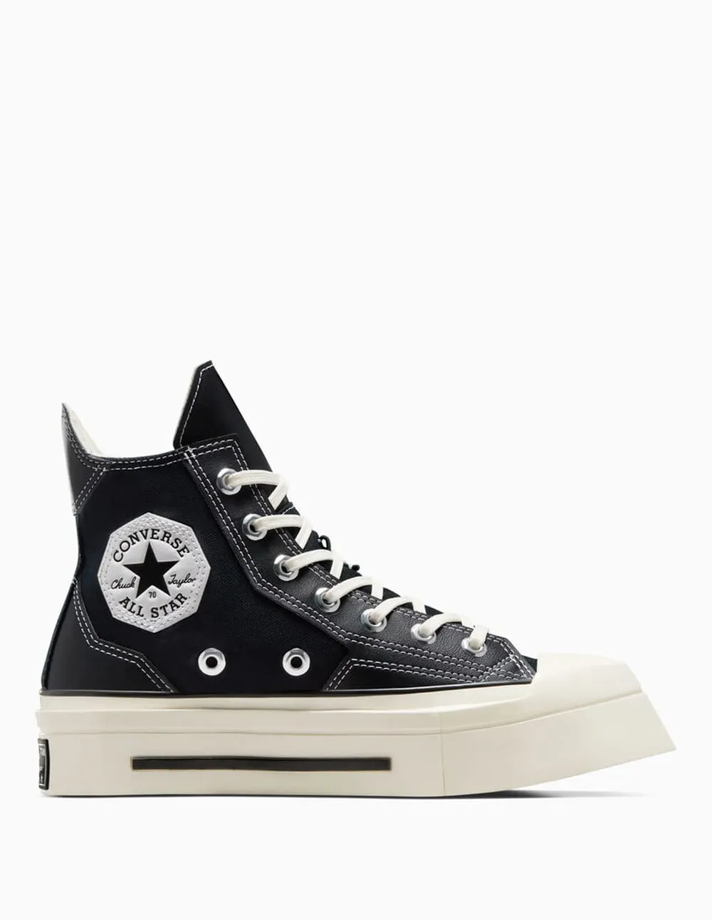 Converse Chuck 70 De Luxe Squared Negras y Grises Unisex