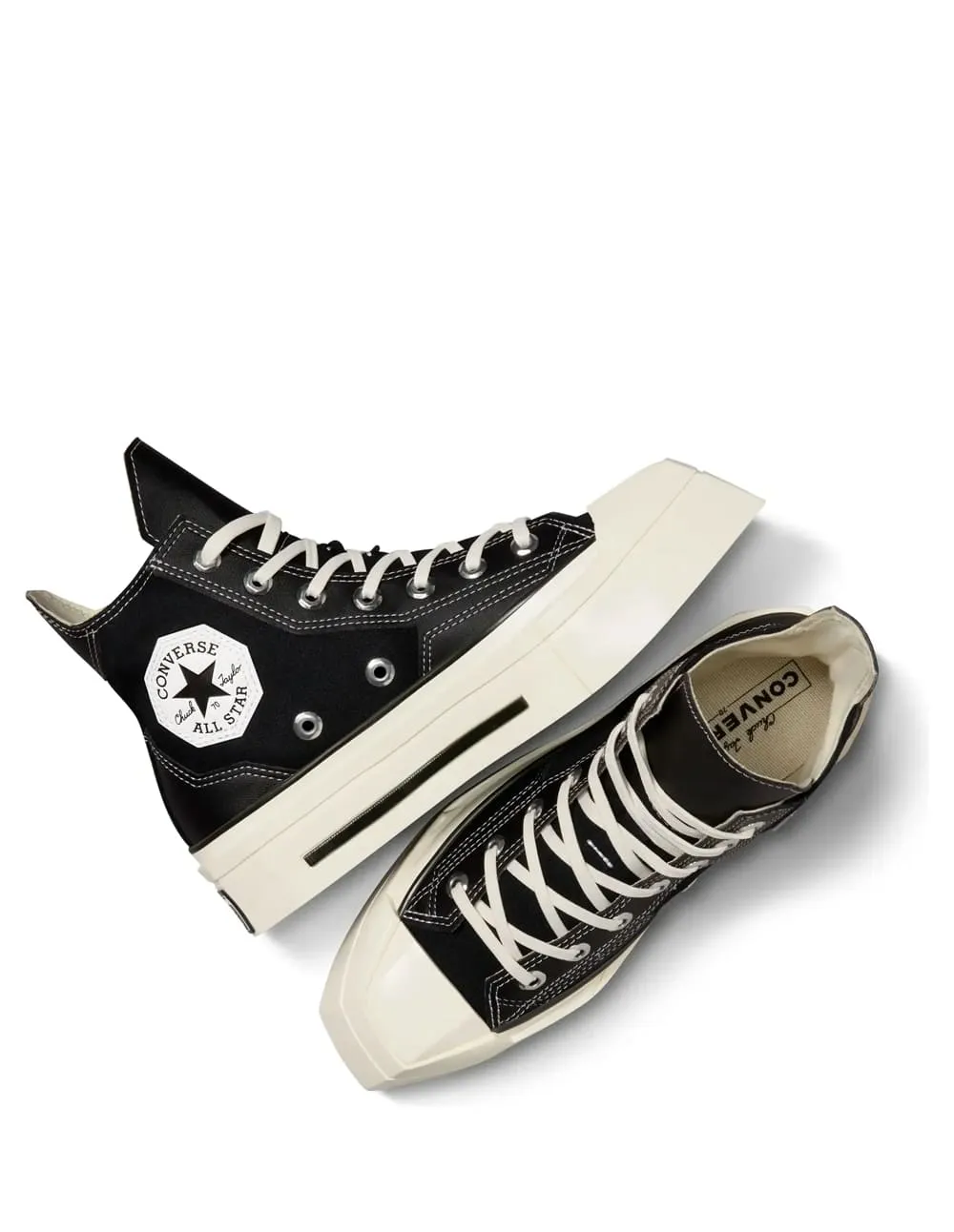 Converse Chuck 70 De Luxe Squared Negras y Grises Unisex