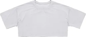 Crop Tops for Teens Girls Short Sleeve T-Shirts Crew Neck Preppy Clothes Solid Color Basic Tee Size 10-16 Years
