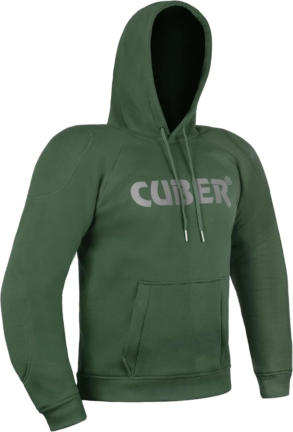 CUBER ARMORED MOTORCYCLE HOODIE FOR MEN & WOMEN,MOTORCYCLE SWEATSHIRT WITH ARMOR,POWERSPORTS PROTECTIVE RIDING BIKER JACKET