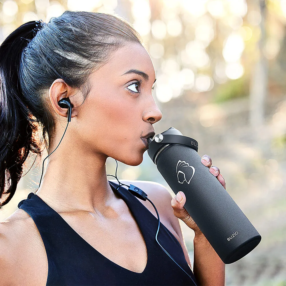 Duet Series Water Bottles with 2 Lids | 22oz