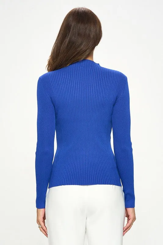 EMBELLISHED MIRROR SWEATER
