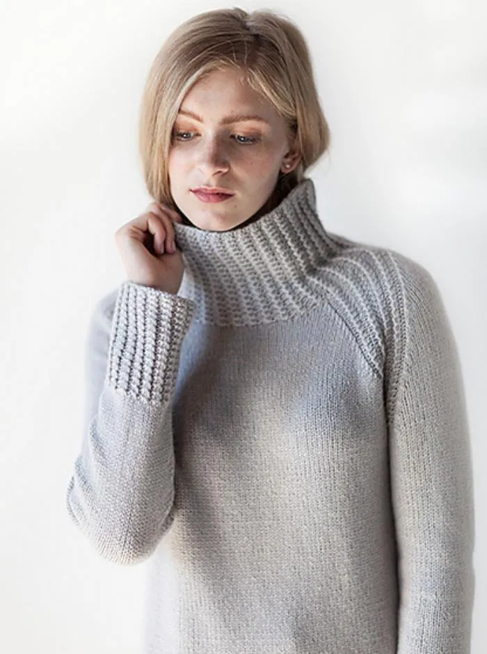 FLET Sweater by Olga Jazzy, knitting pattern