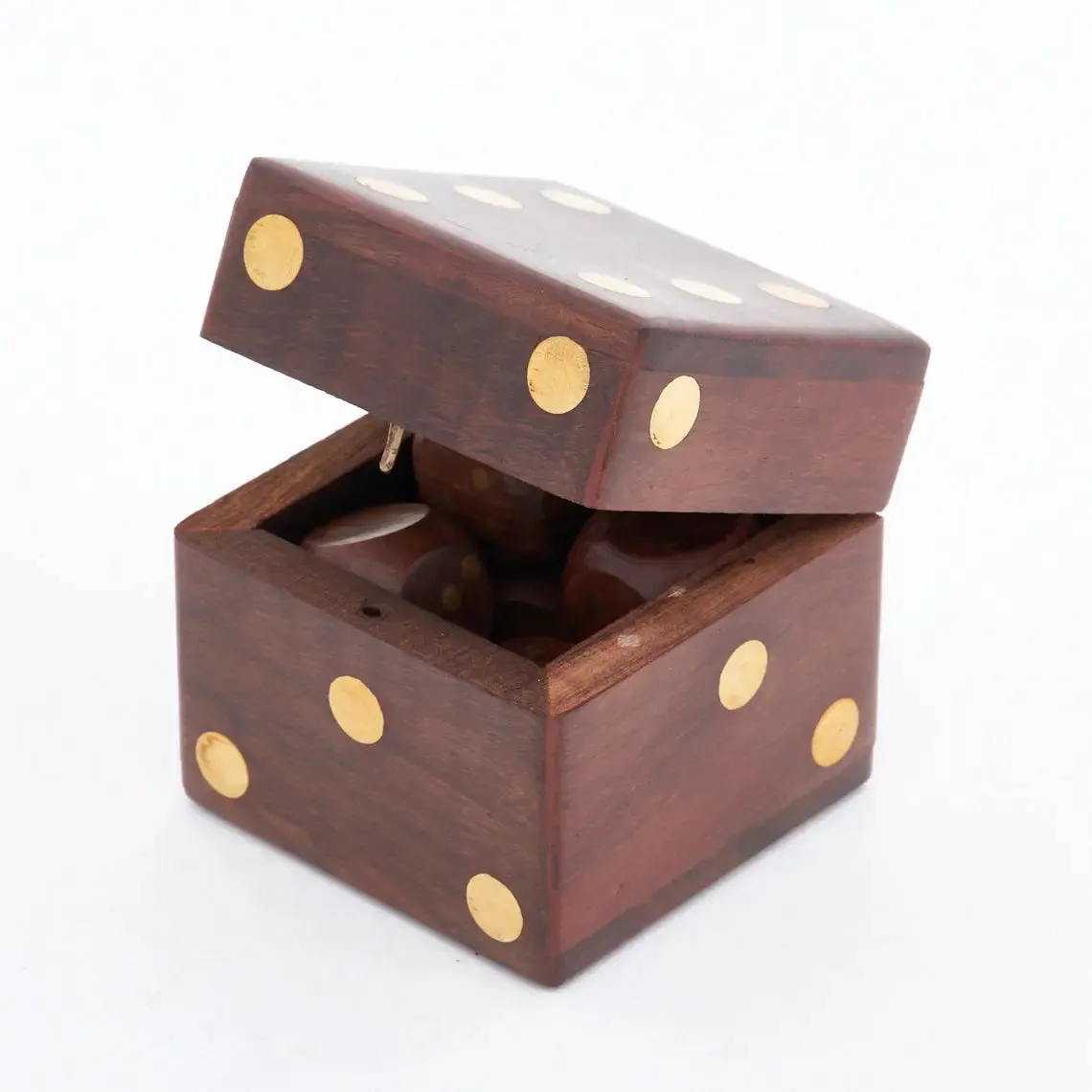 Juego de dados de madera - D684
