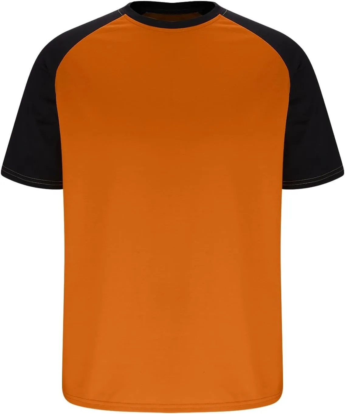 Men's T Shirt-Raglan Short Sleeve Color Block Fashion Baseball Tee Fitness Workout Inspired Classic Shirt Tee 2025