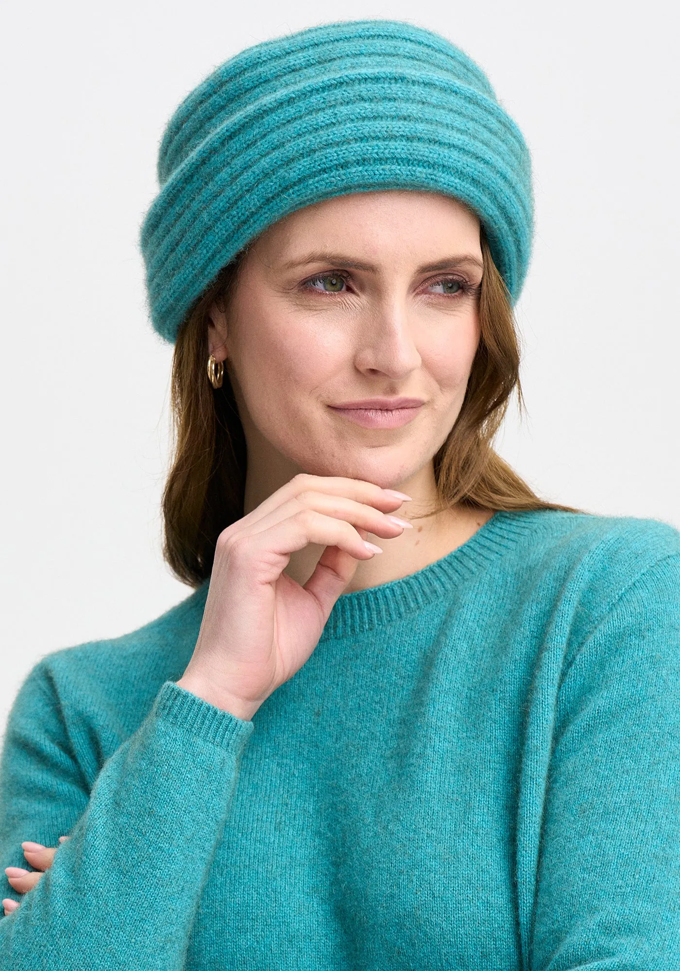 Merinomink Felted Hat in Merino Wool & Possum Fur