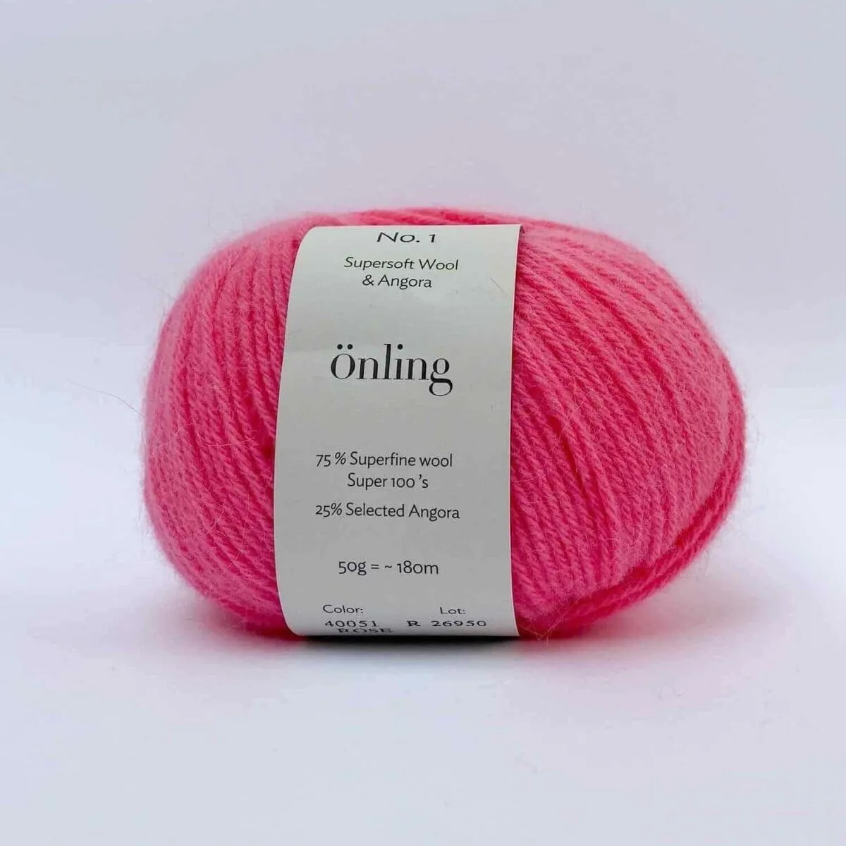 Önling No 1: Luxury Merino-Angora blend yarn