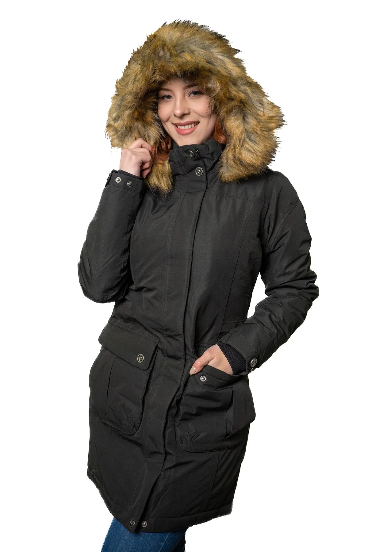 PARKA MUJER NORTHLAND EXO SPORT LENA NEGRO/BLACK 02-080031