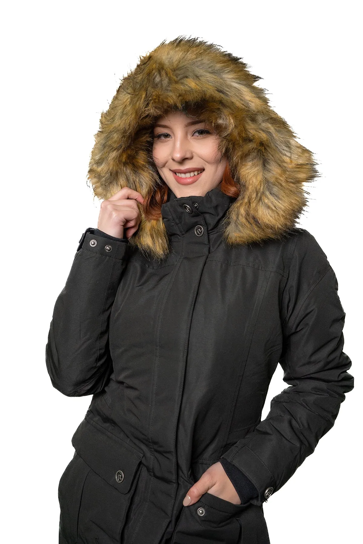 PARKA MUJER NORTHLAND EXO SPORT LENA NEGRO/BLACK 02-080031