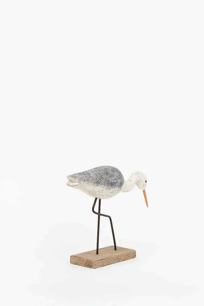 Pájaro de madera con base