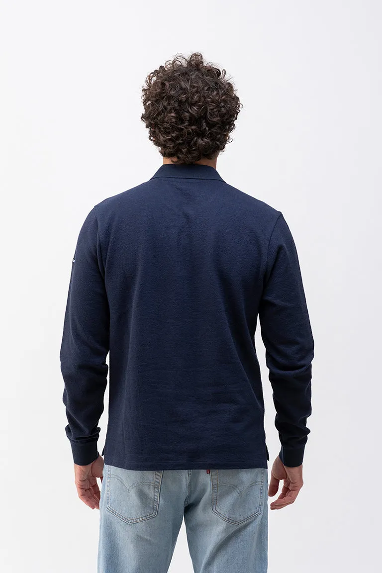 Polo de hombre manga larga