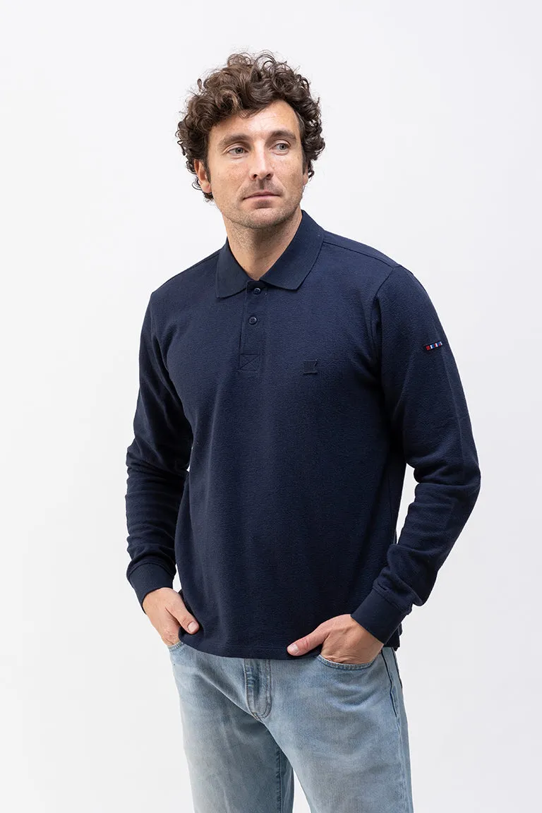 Polo de hombre manga larga