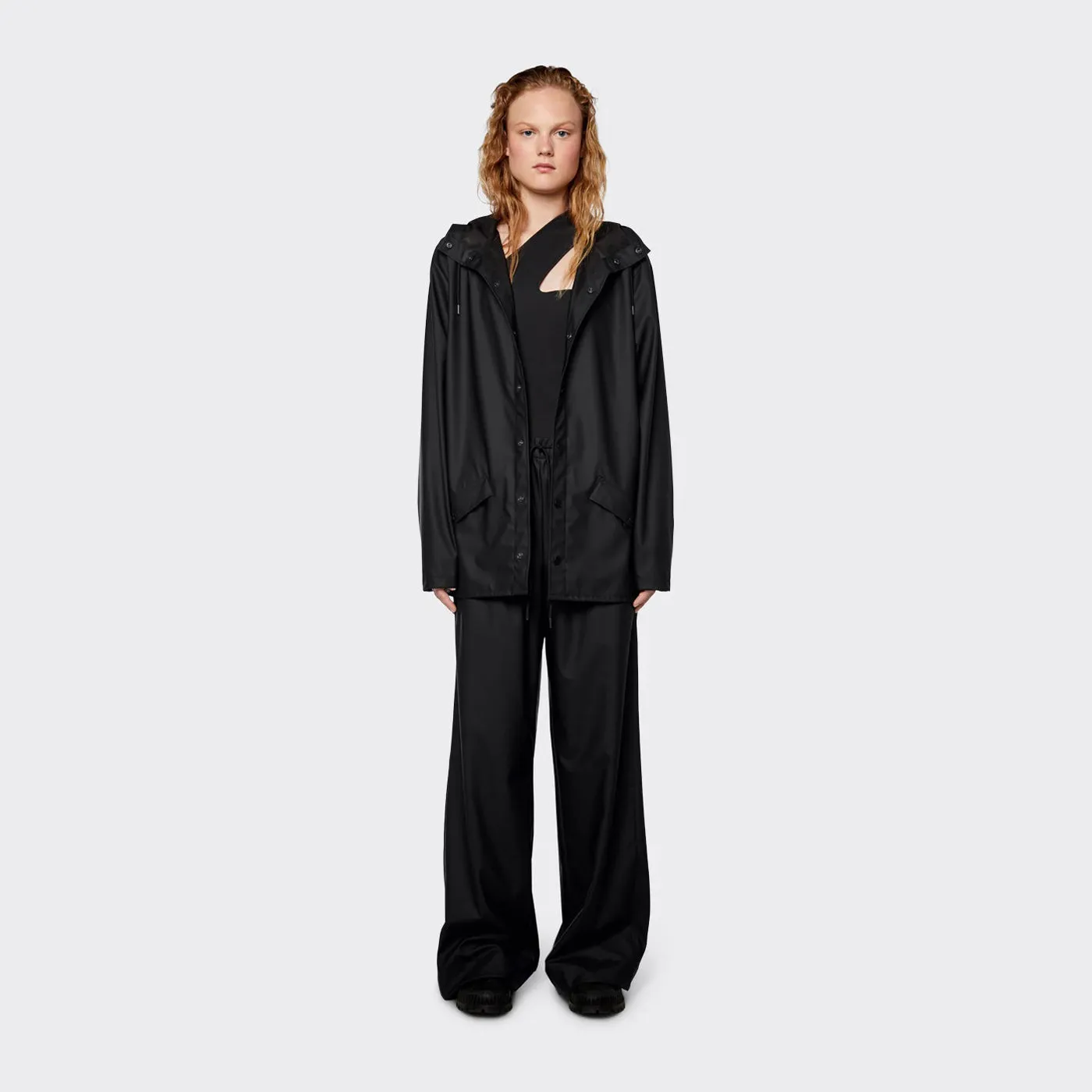Rains Jacket Black