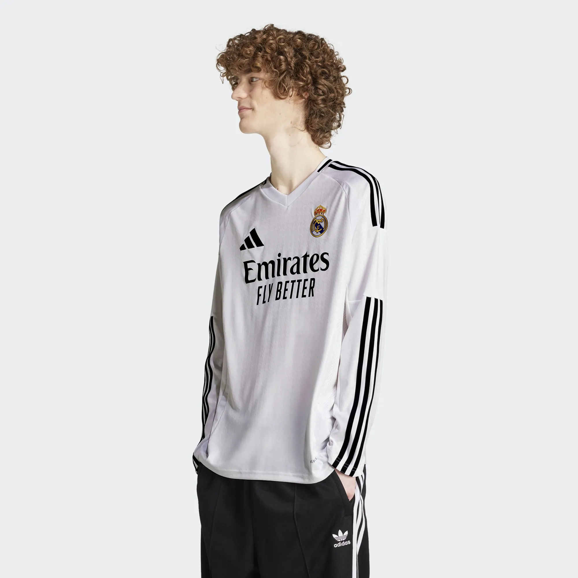 Real Madrid 24/25 Home L/S Football Shirt