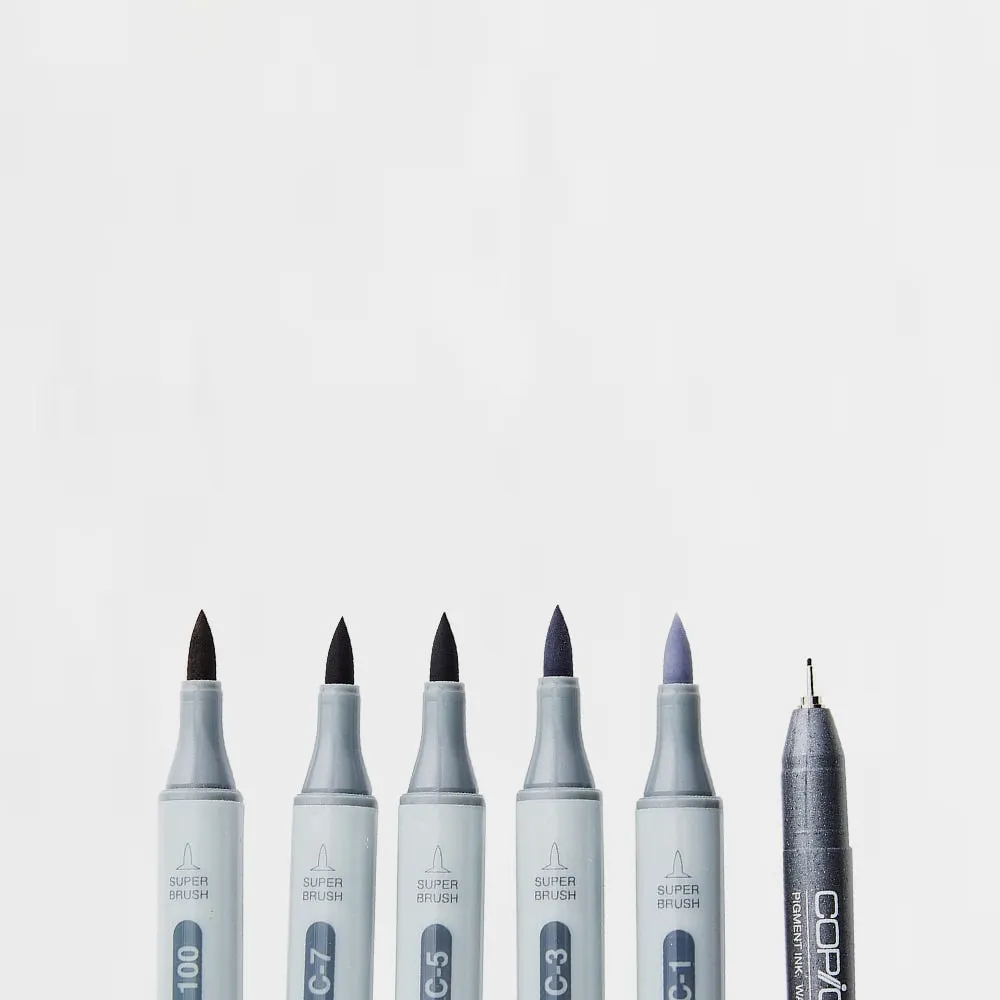 Set Rotuladores Copic Ciao 5 1 Tonos Grises