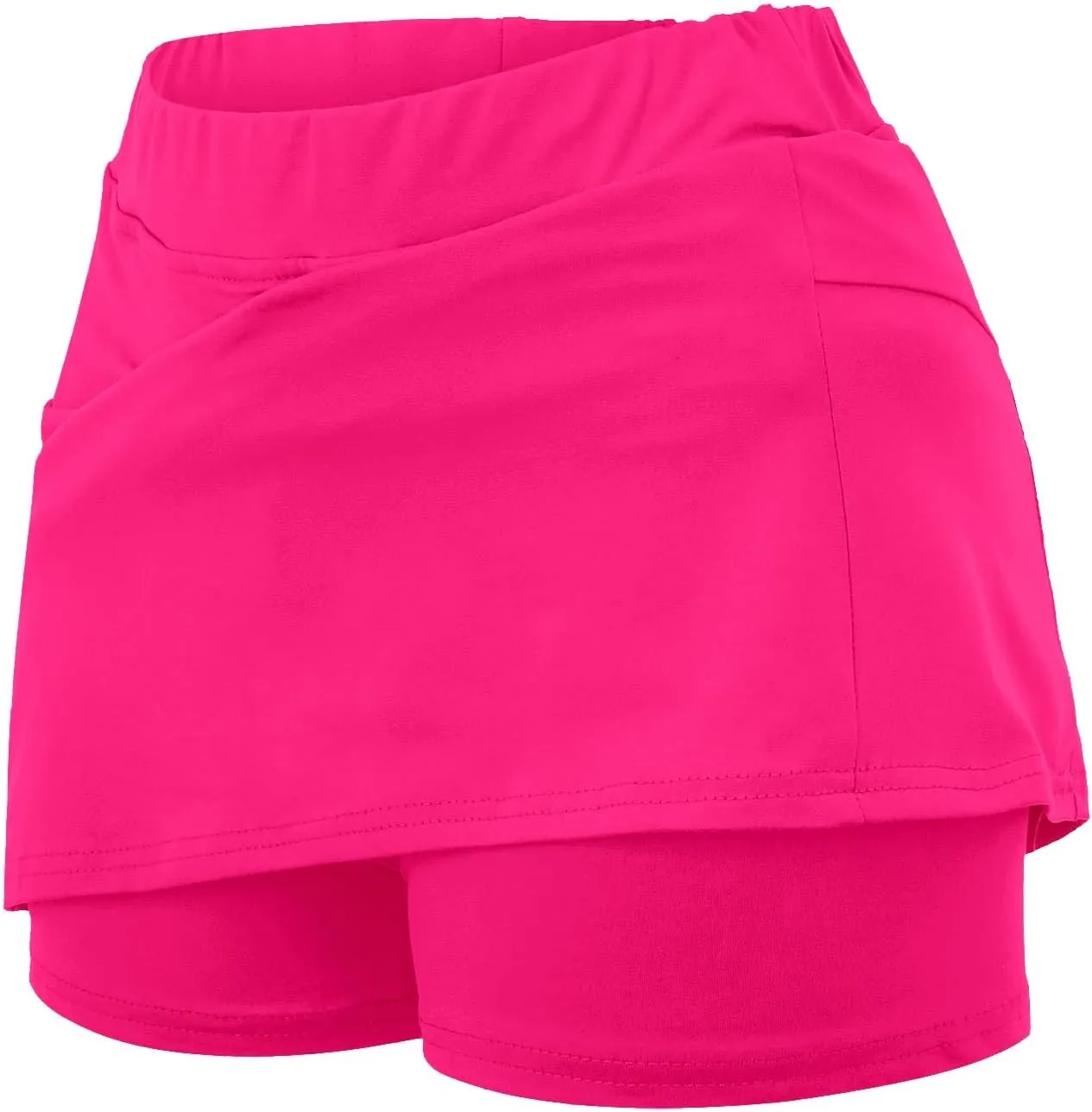 Skorts for Woman Tennis Skirt High Waisted Workout Golf Skorts with Shorts Underneath Quick Dry Gym Athletic Running Skirts