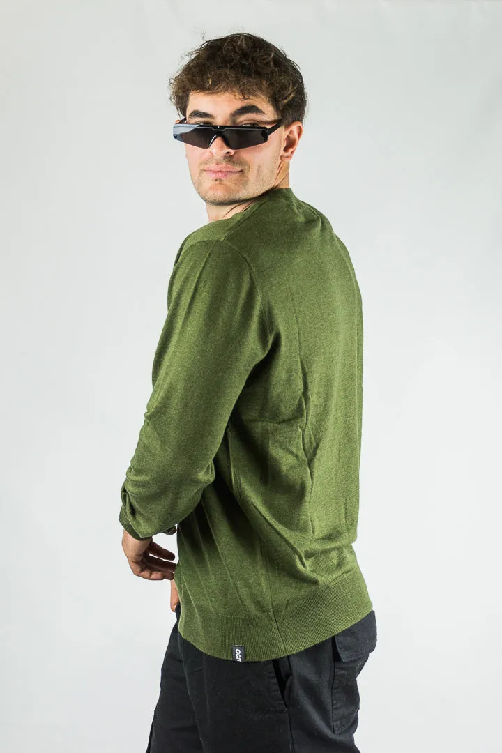Sweater Ocn Hombre Silky Militar