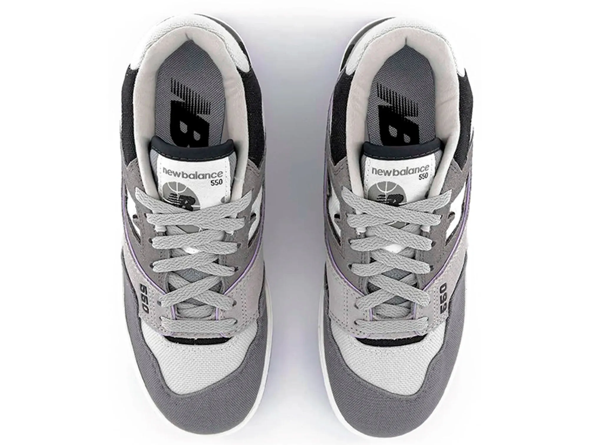 Zapatilla New Balance 550 Mujer Gris